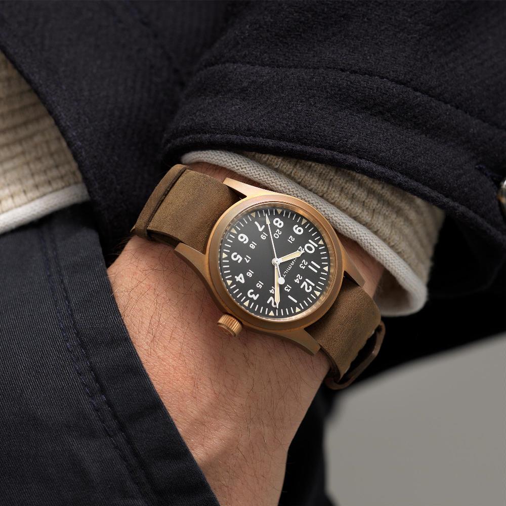 Orologio Hamilton Khaki Field Mechanical Bronze