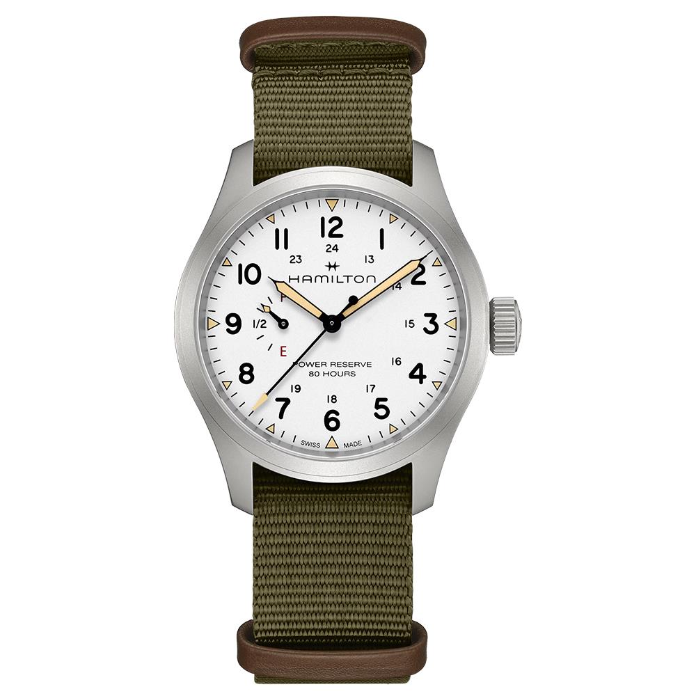 Orologio Hamilton Khaki Field Mechanical Power Reserve 40 mm