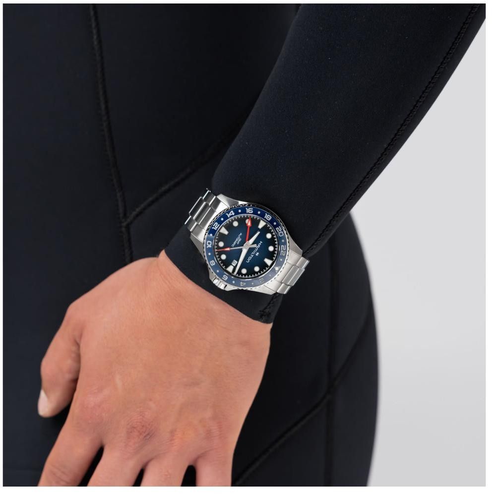 Orologio Hamilton Khaki Navy Scuba Auto GMT 43 mm