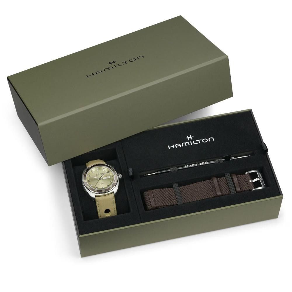 Orologio Hamilton Pan Europ Day Date Auto 42 mm