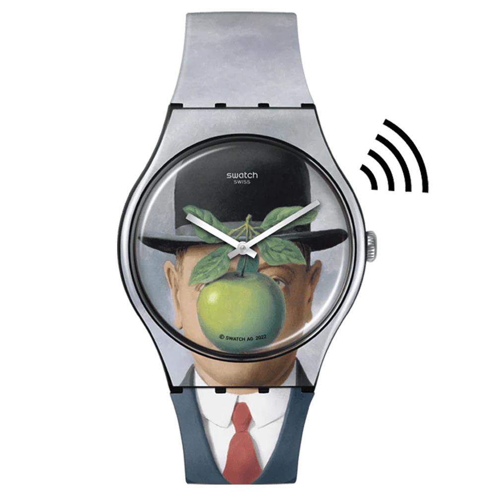 Orologio Swatch ART JOURNEY Le Fils De L'Homme By Rene Magritte PAY!
