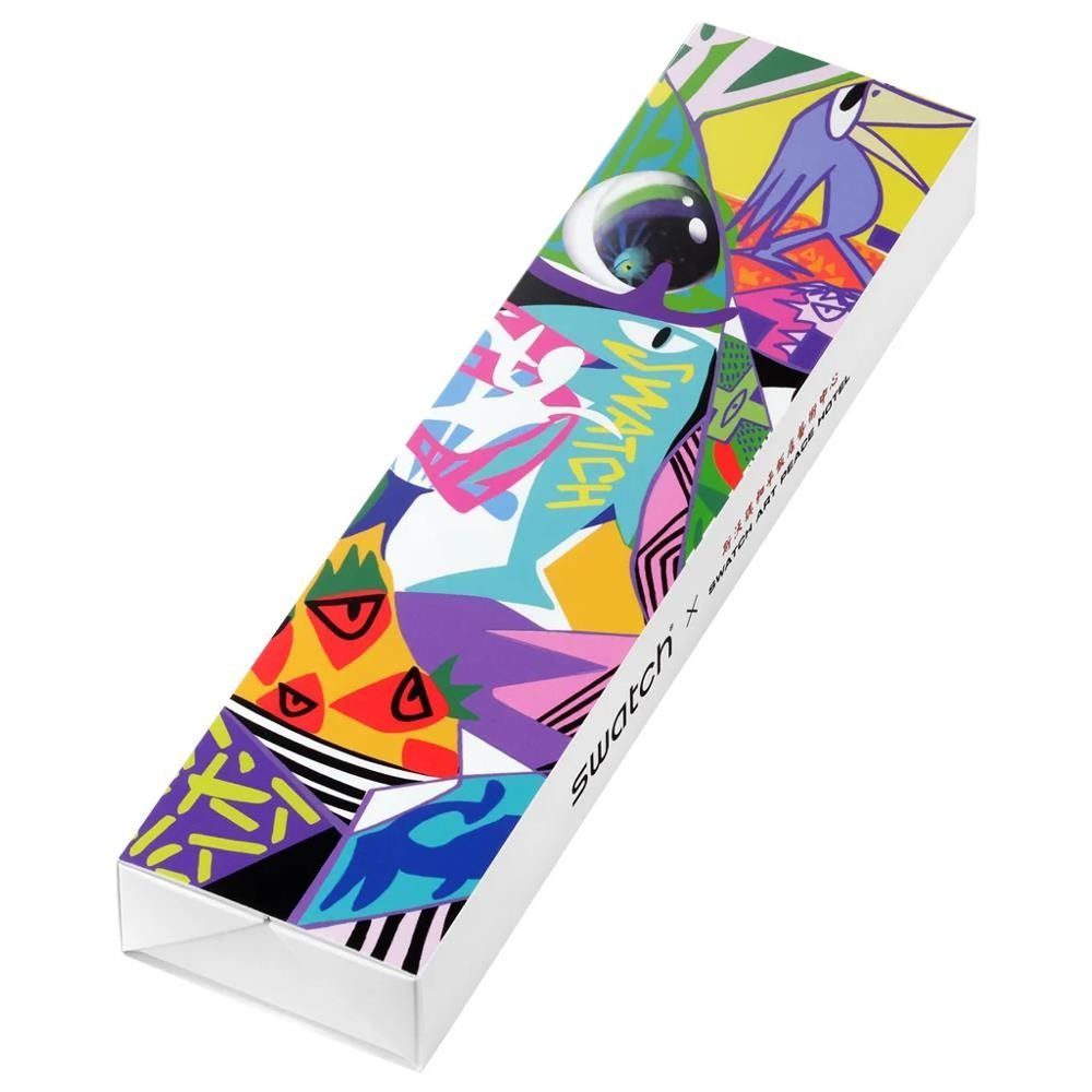 Orologio Swatch Art Peace Hotel New Gent Street Eye by Green Lava
