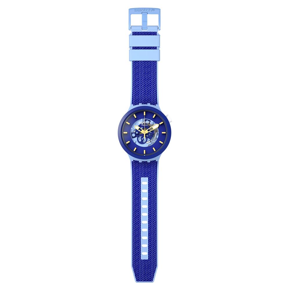 Orologio Swatch Big Bold Biosourced Bouncing Blue