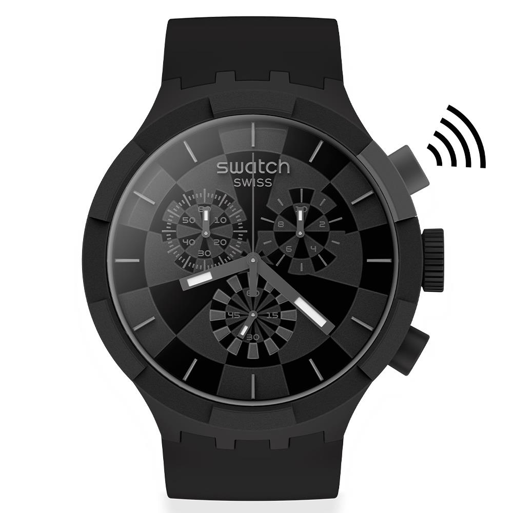 Orologio Swatch Big Bold Checkpoint Balck Pay!