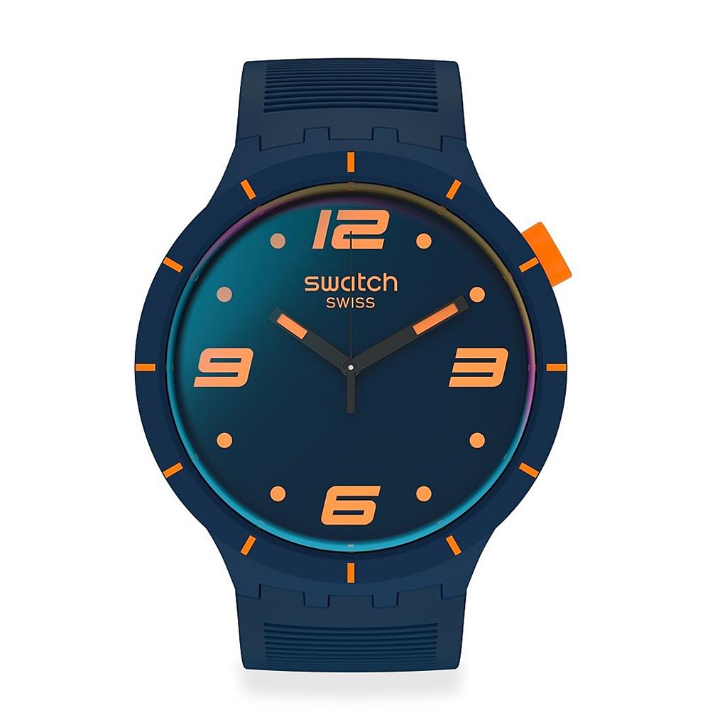 Orologio Swatch Big Bold Monthly Drop Futuristic Blue