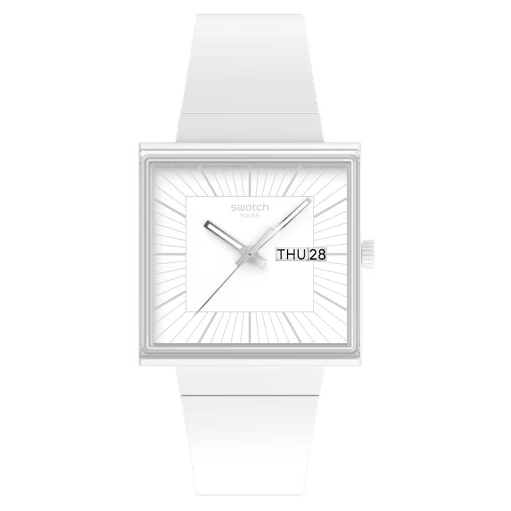 Orologio Swatch Bioceramic What If...Allwhite?