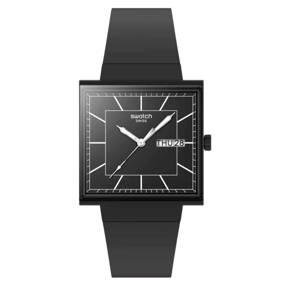 Orologio Swatch Bioceramic What If...Blackagain?