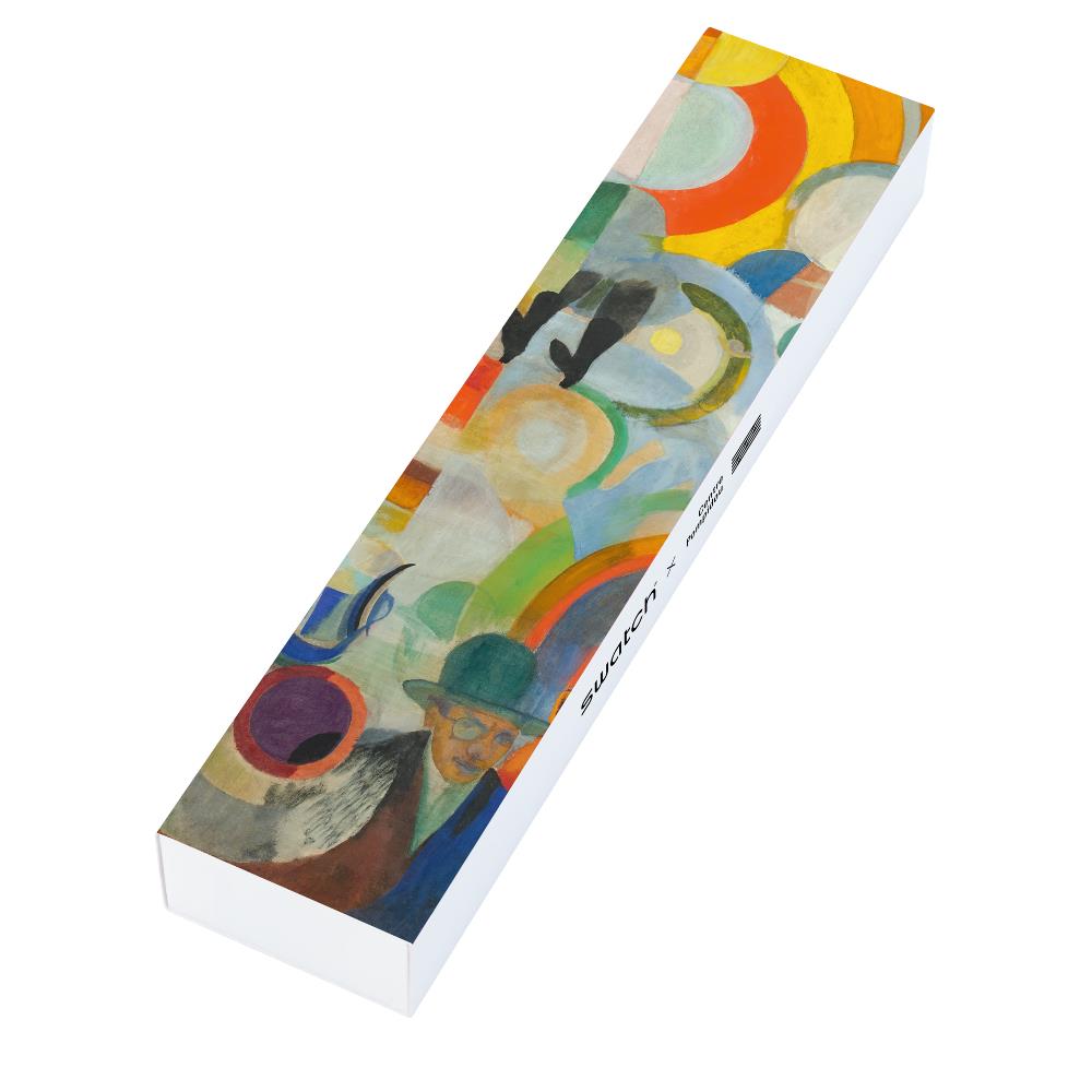 Orologio Swatch Centre Pompidou CAROUSEL, BY ROBERT DELAUNAY