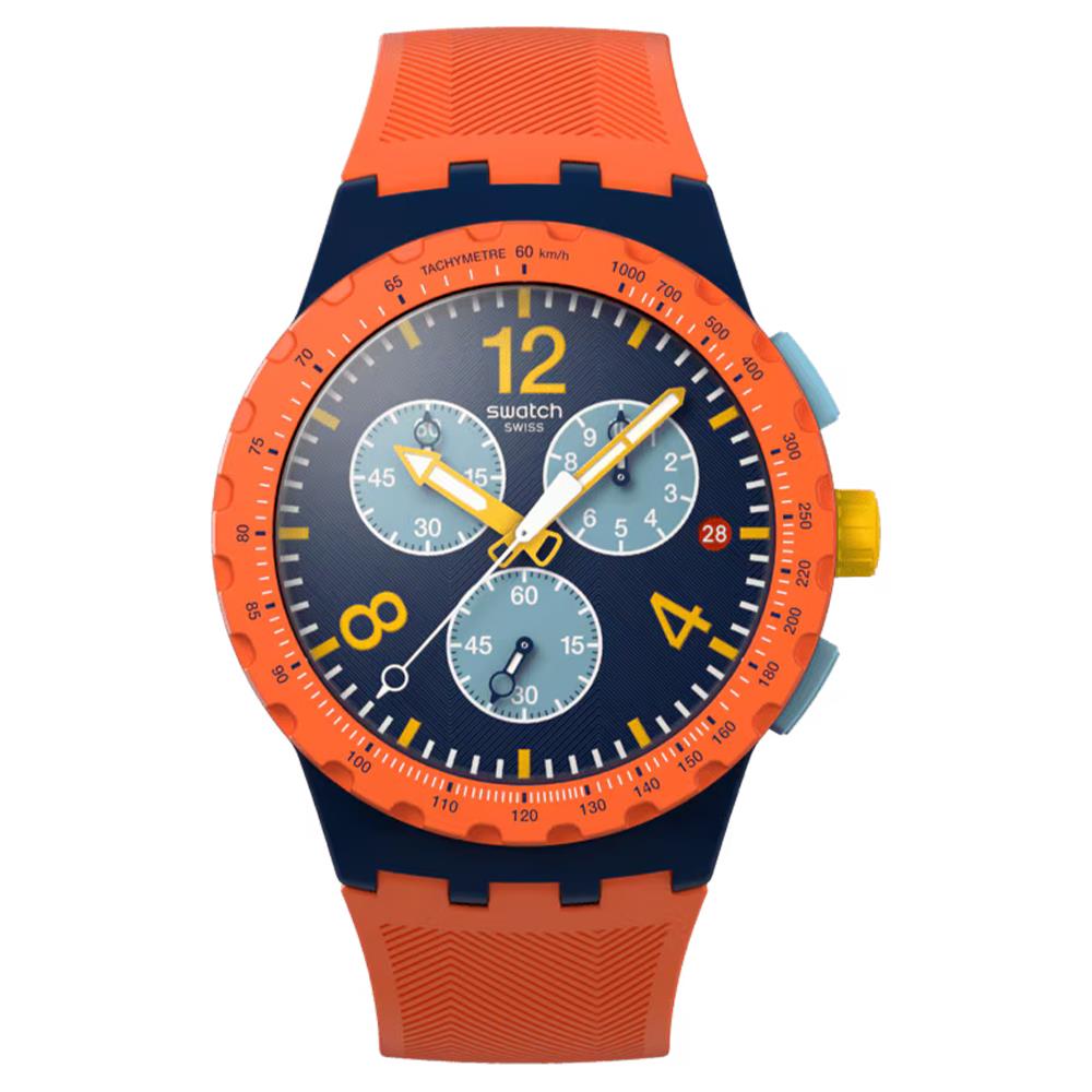 Orologio Swatch Chrono 42 Camo Flash