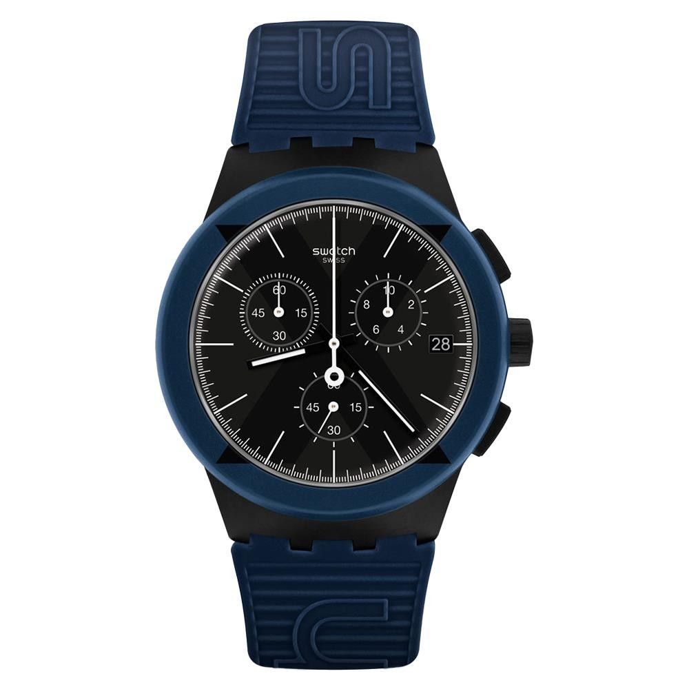 Orologio Swatch Chrono 42 X-District Blue