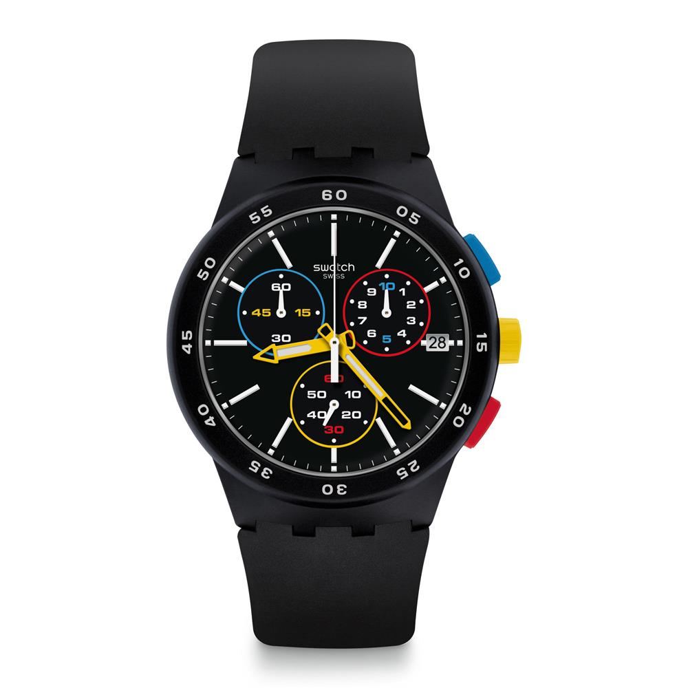 Orologio Swatch Chronoplastic Black-One