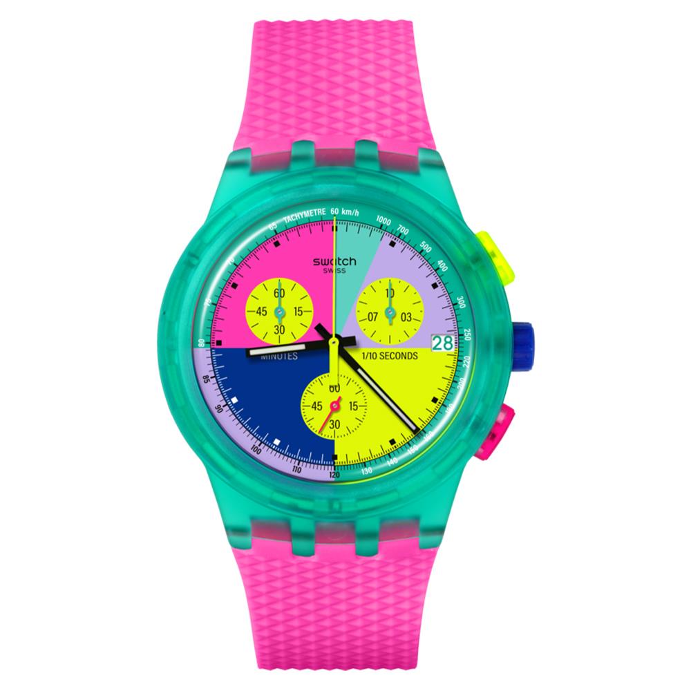 Orologio Swatch Chronoplastic Neon Flash Arrow