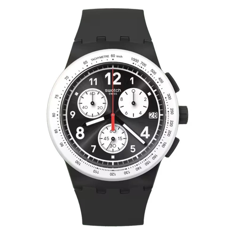 Orologio Swatch Chronoplastic Nothing Basic About Black