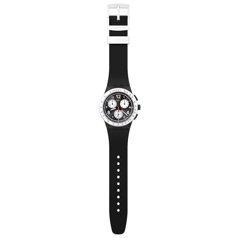 Orologio Swatch Chronoplastic Nothing Basic About Black