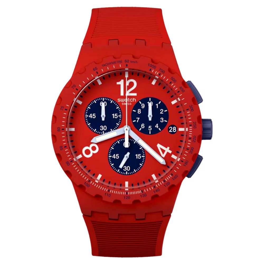 Orologio Swatch Chronoplastic Primarily Red