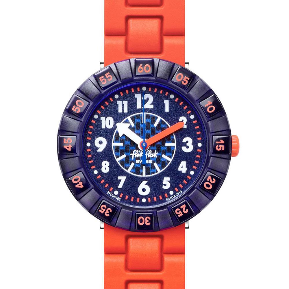 Orologio Swatch Flik Flak ORANGEBRICK