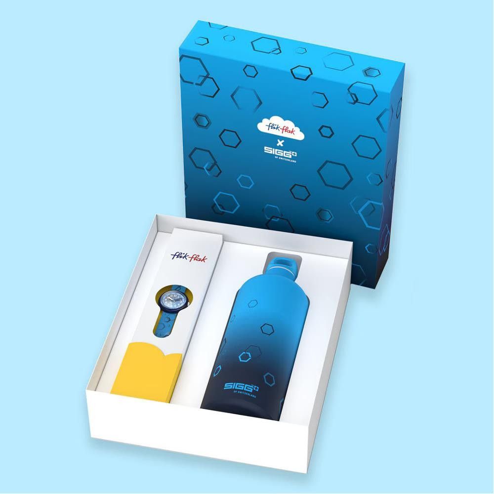 Orologio Swatch Flik Flak Quench In Blue