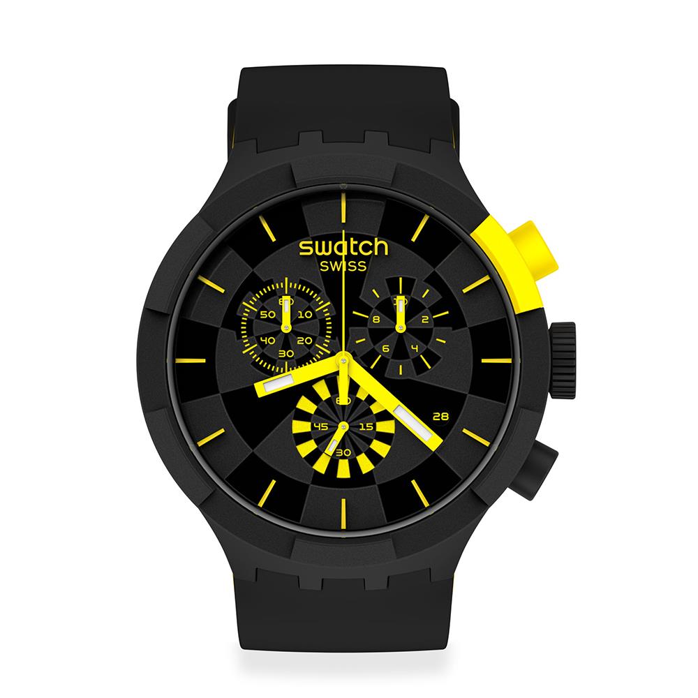 Orologio Swatch Gent Checkpoint Yellow