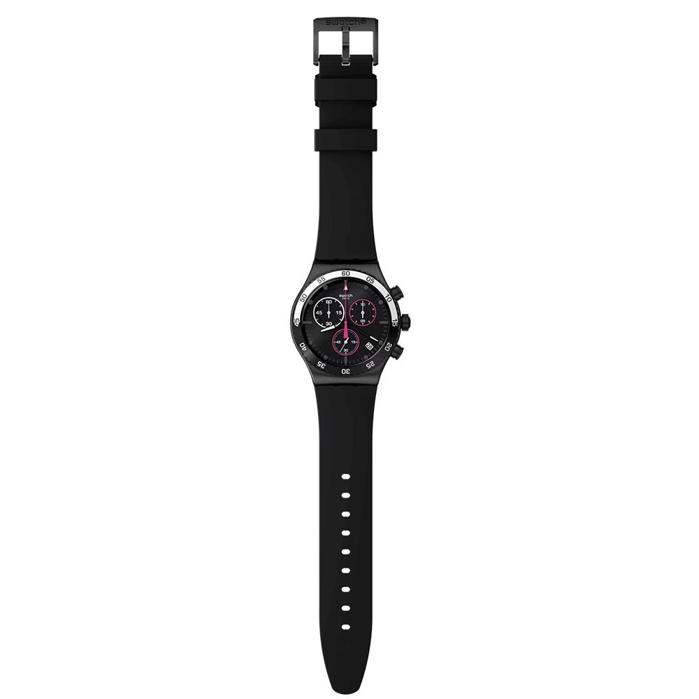 Orologio Swatch Irony Chrono Magenta At Night