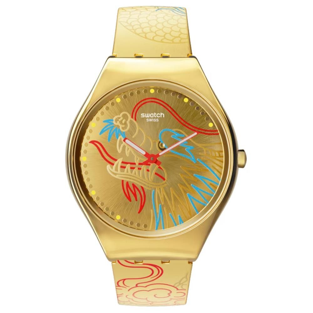 Orologio Swatch Irony Dragon In Gold