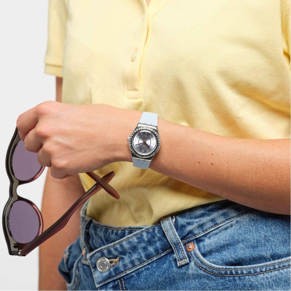 Orologio Swatch Irony Medium PRECIOUS AQUA