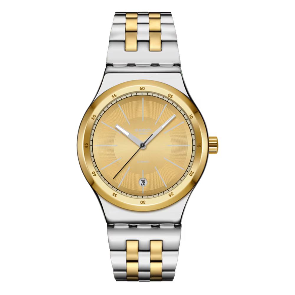 Orologio Swatch Irony Sistem 51 Goldcloak Mechanism