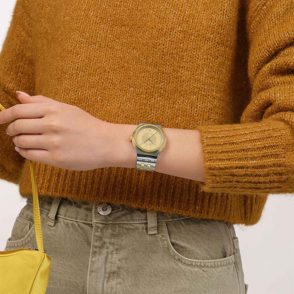 Orologio Swatch Irony Sistem 51 Goldcloak Mechanism