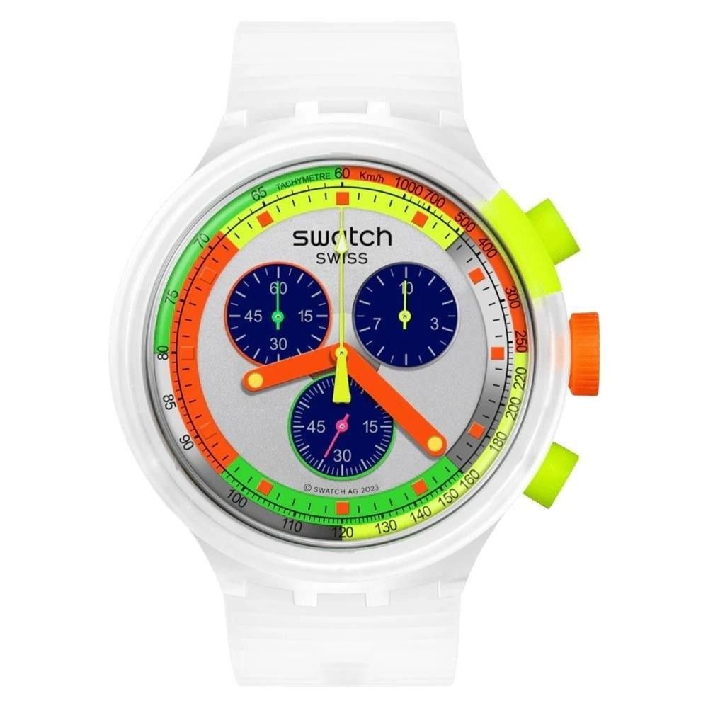 Orologio Swatch Neon Big Bold Chrono Jelly Pay!