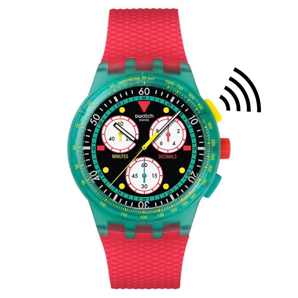 Orologio Swatch Neon Emerald Chrono Pay