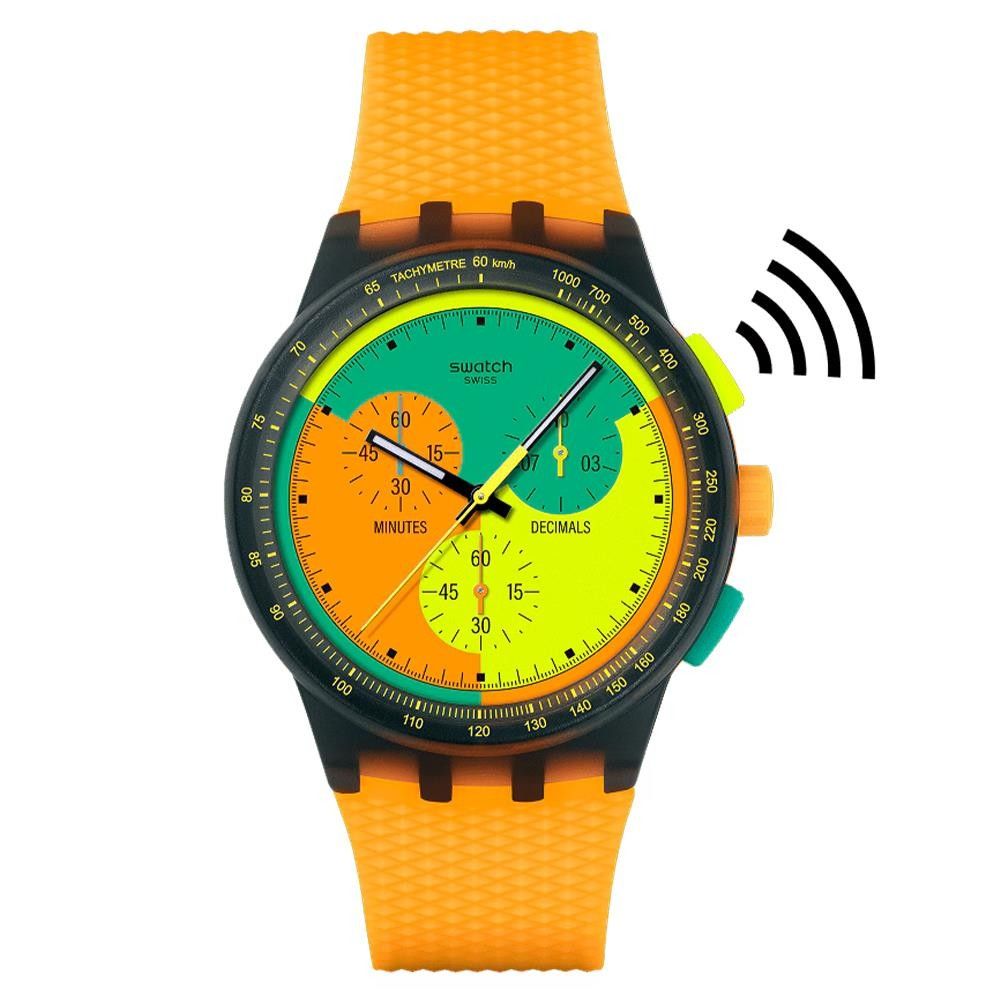 Orologio Swatch Neon Signal Flag Pay!