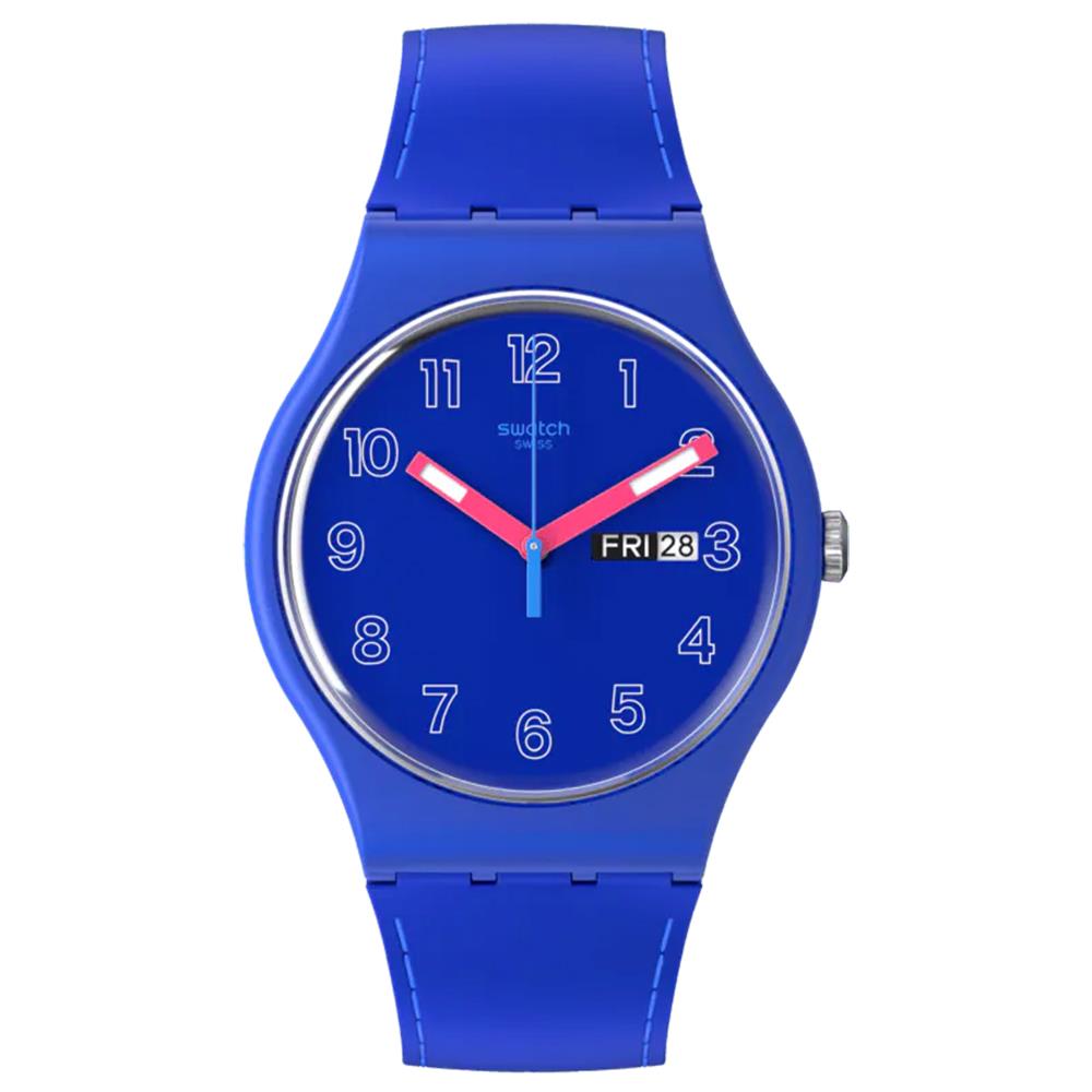 Orologio Swatch New Gent Biosourced Cobalt Disco