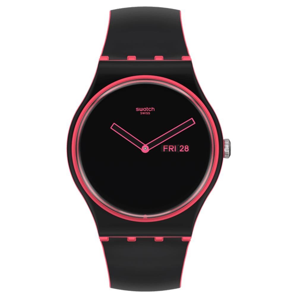 Orologio Swatch New Gent Biosourced Minimal Line Pink