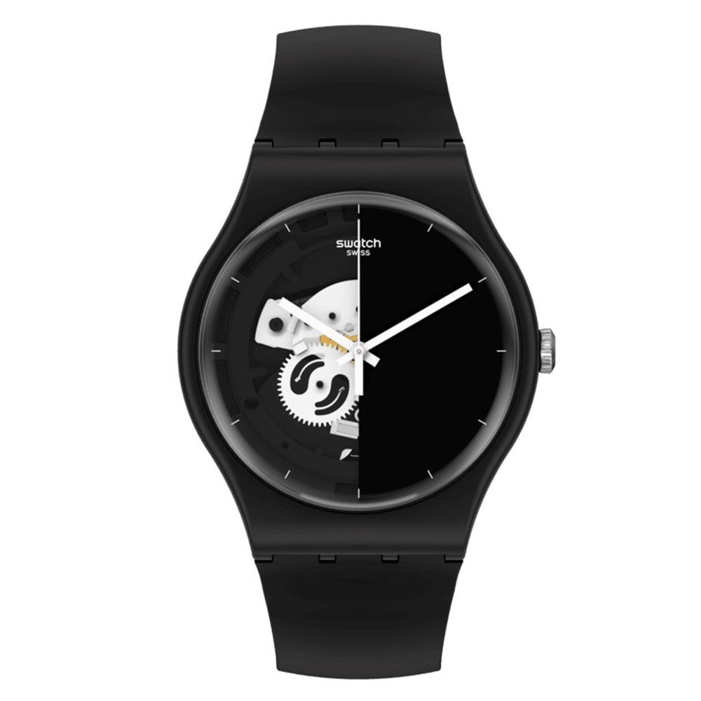 Orologio Swatch New Gent LIVE TIME BLACK