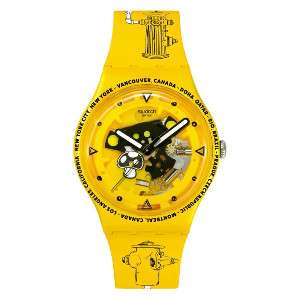 Orologio Swatch New Gent Time With Andy Anderson