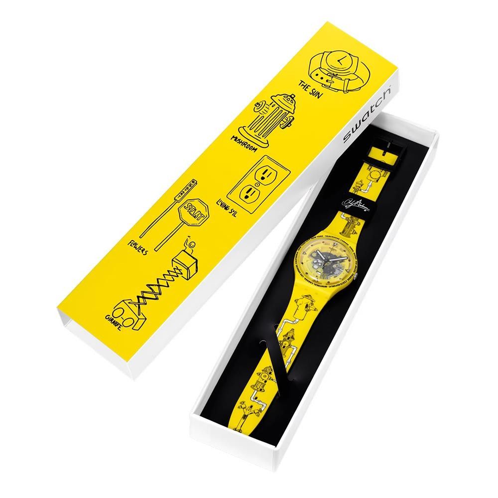 Orologio Swatch New Gent Time With Andy Anderson
