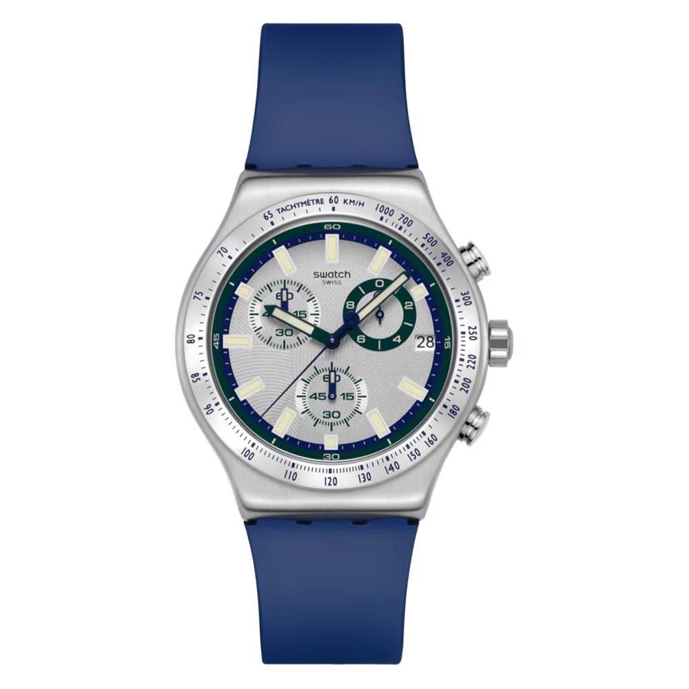 Orologio Swatch New Irony Chrono Blue Reflective
