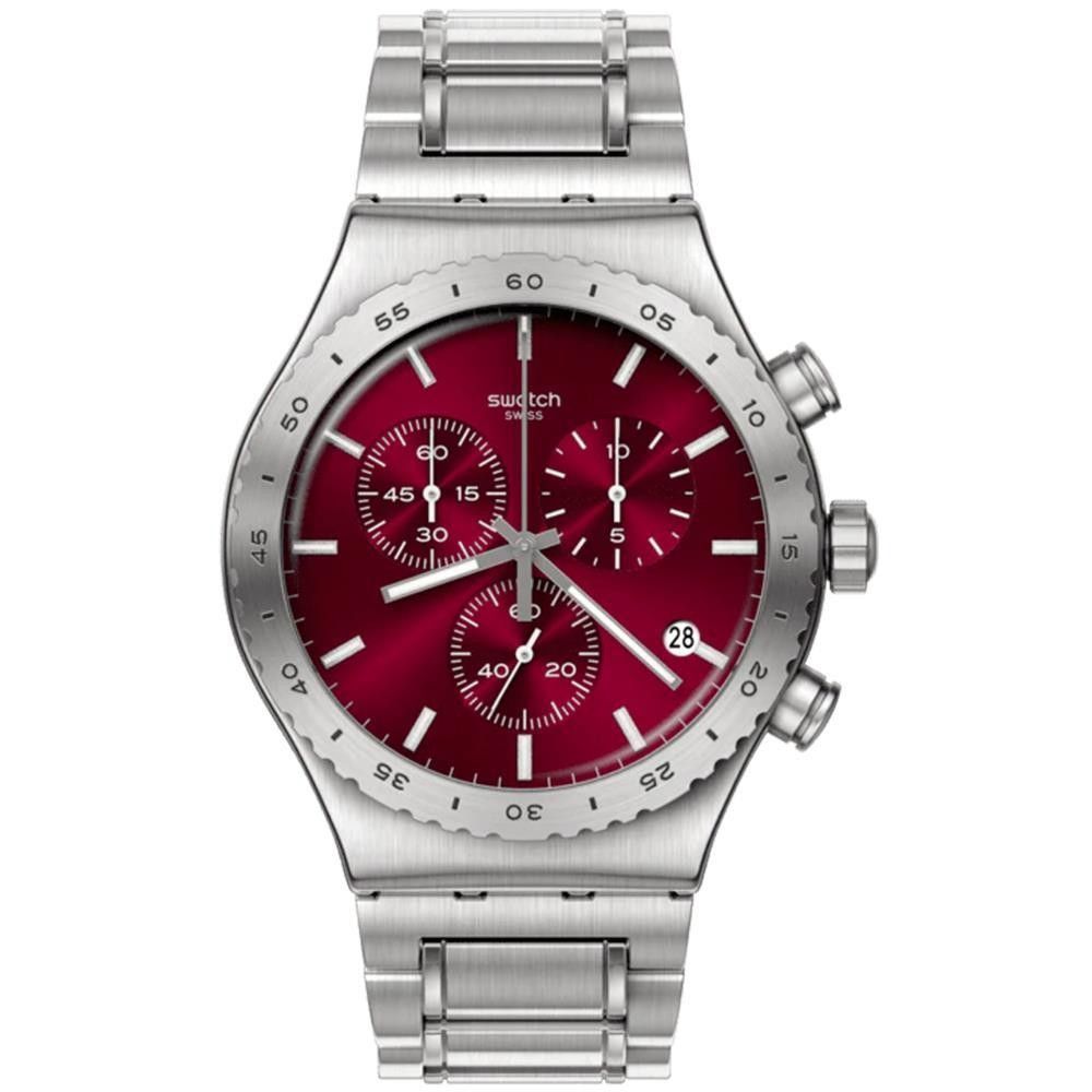 Orologio Swatch New Irony Chrono The October Collection Purple Irony