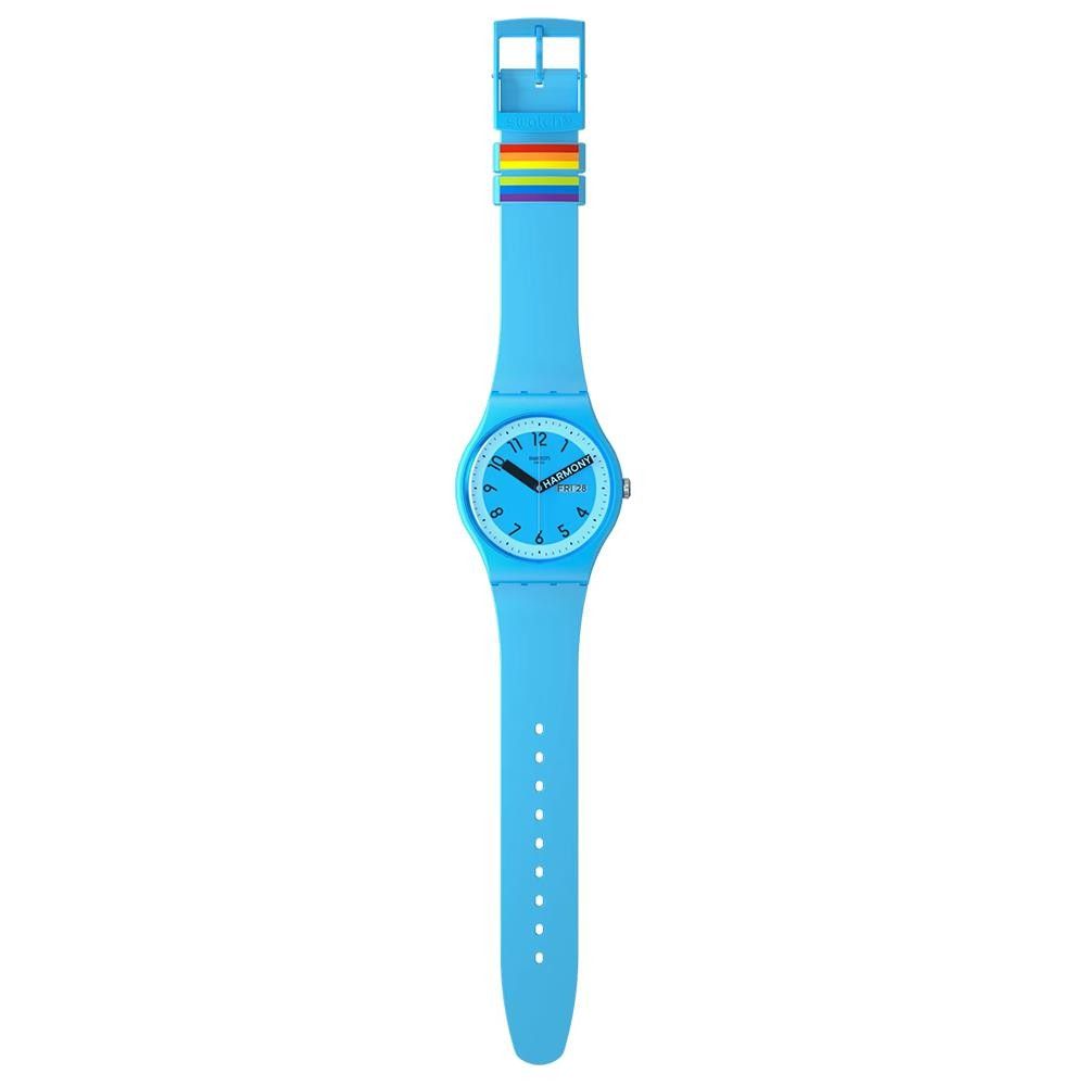 Orologio Swatch Pride 2023 New Gent Proudly Blue