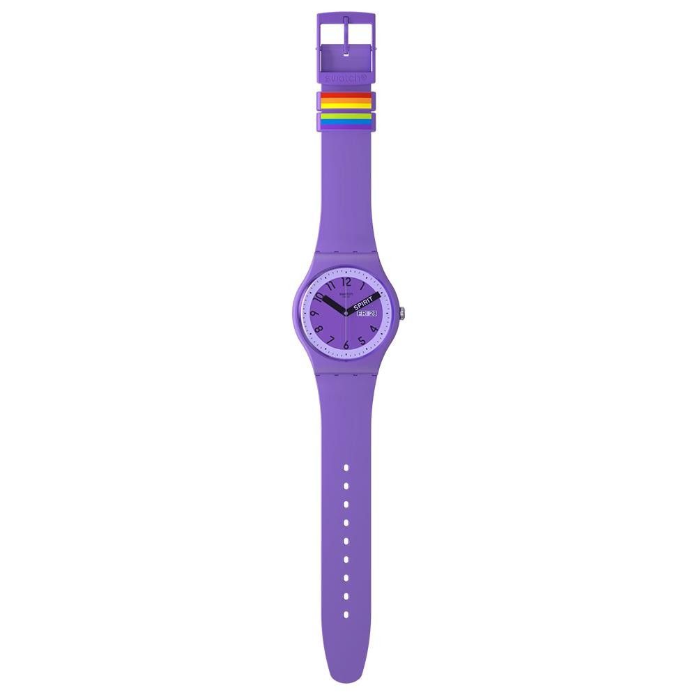 Orologio Swatch Pride 2023 New Gent Proudly Violet