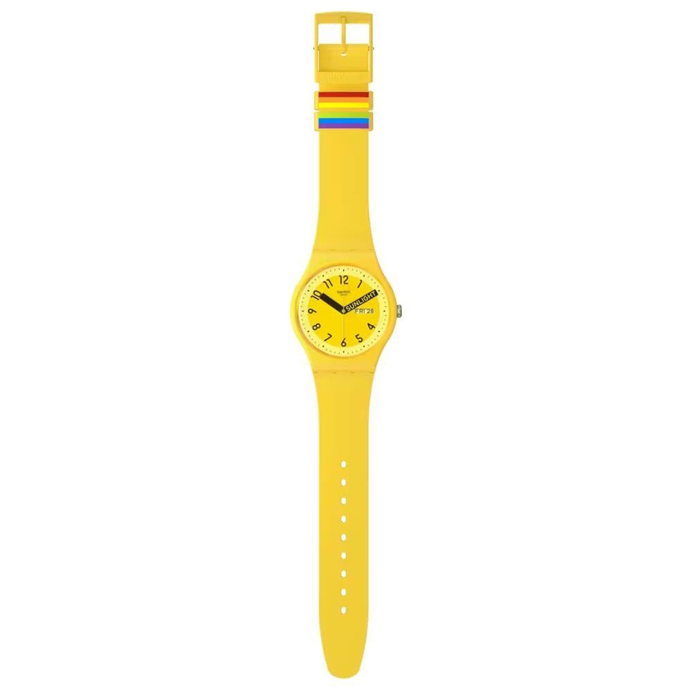 Orologio Swatch Pride 2023 New Gent Proudly Yellow
