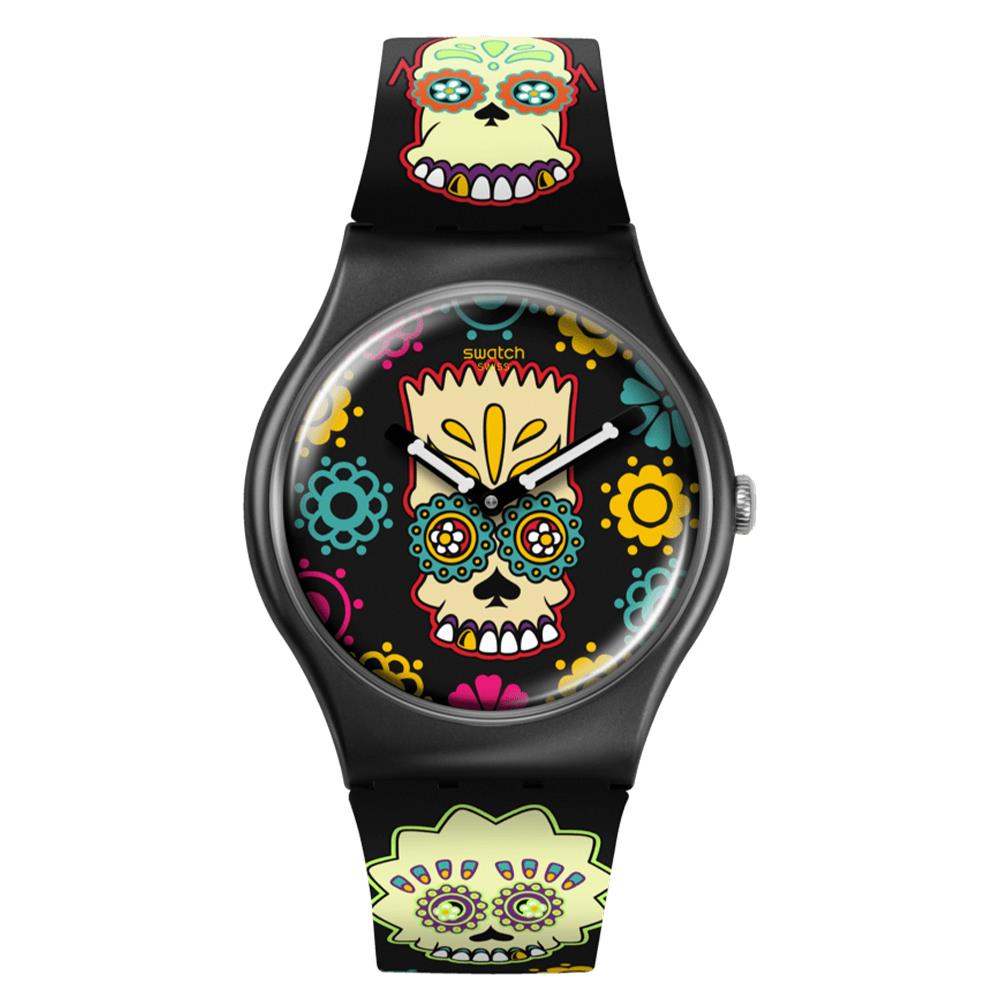 Orologio Swatch Simpson New Gent D'Oh Of The Dead