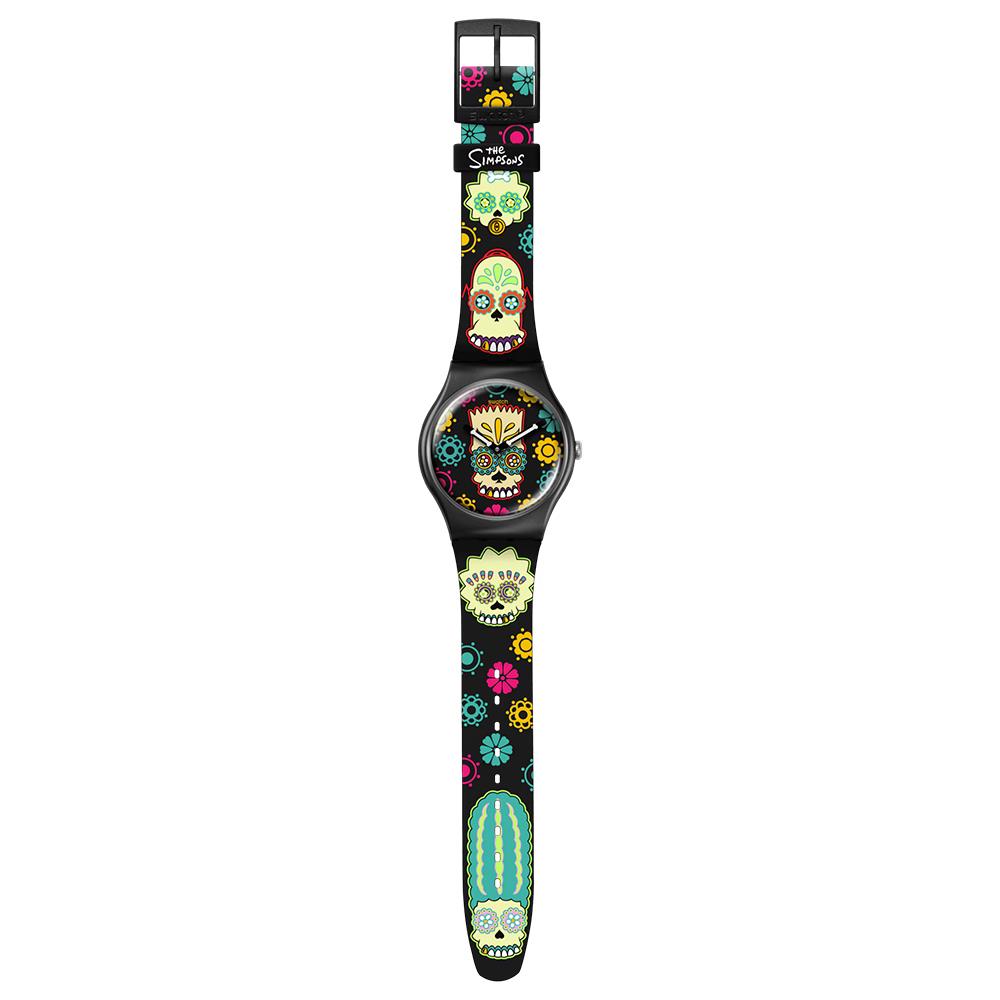 Orologio Swatch Simpson New Gent D'Oh Of The Dead