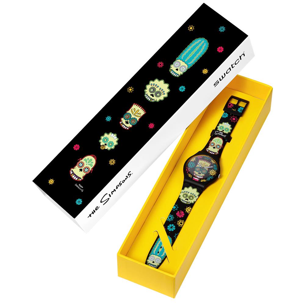 Orologio Swatch Simpson New Gent D'Oh Of The Dead