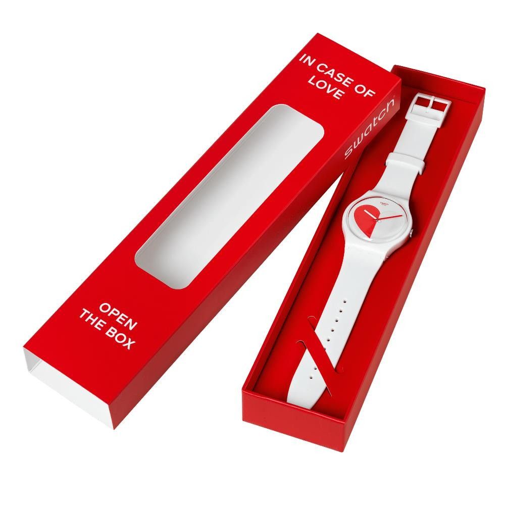 Orologio Swatch Valentine's Day HALF <3 RED
