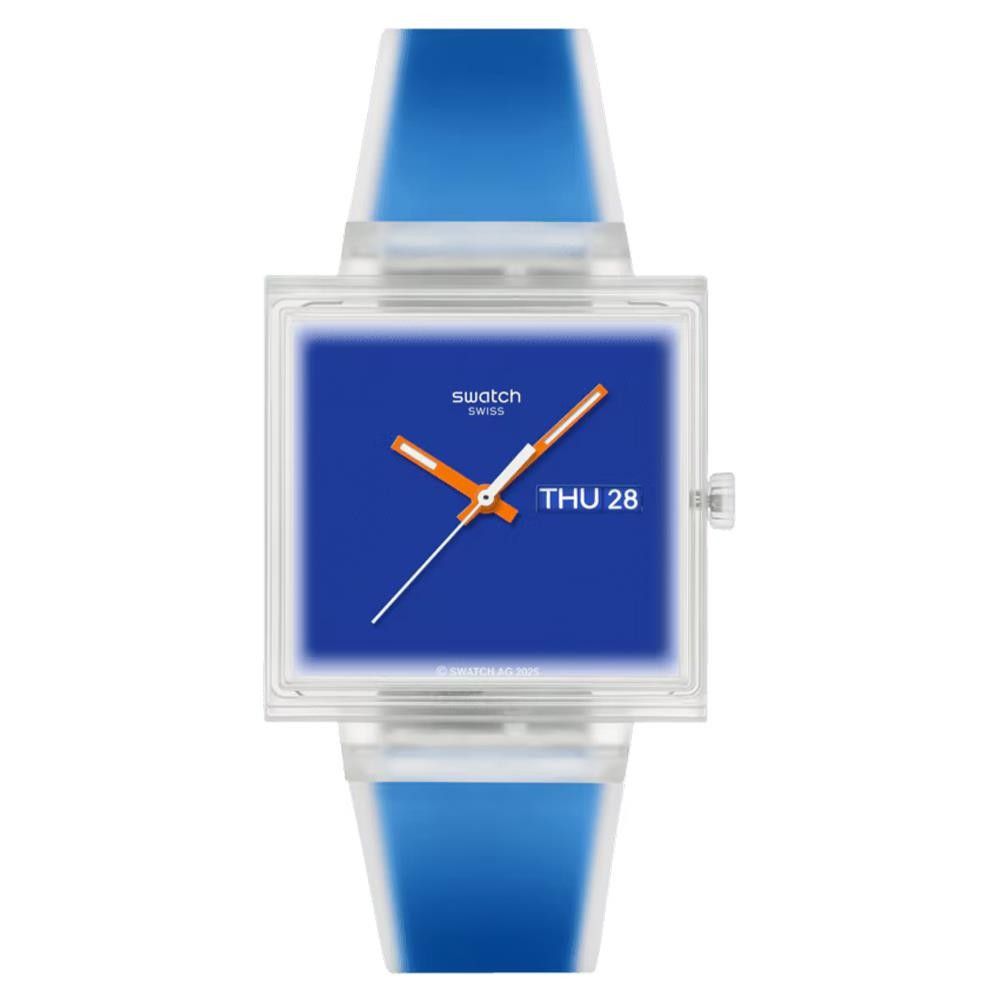 Orologio Swatch What If...See Thru Blue?