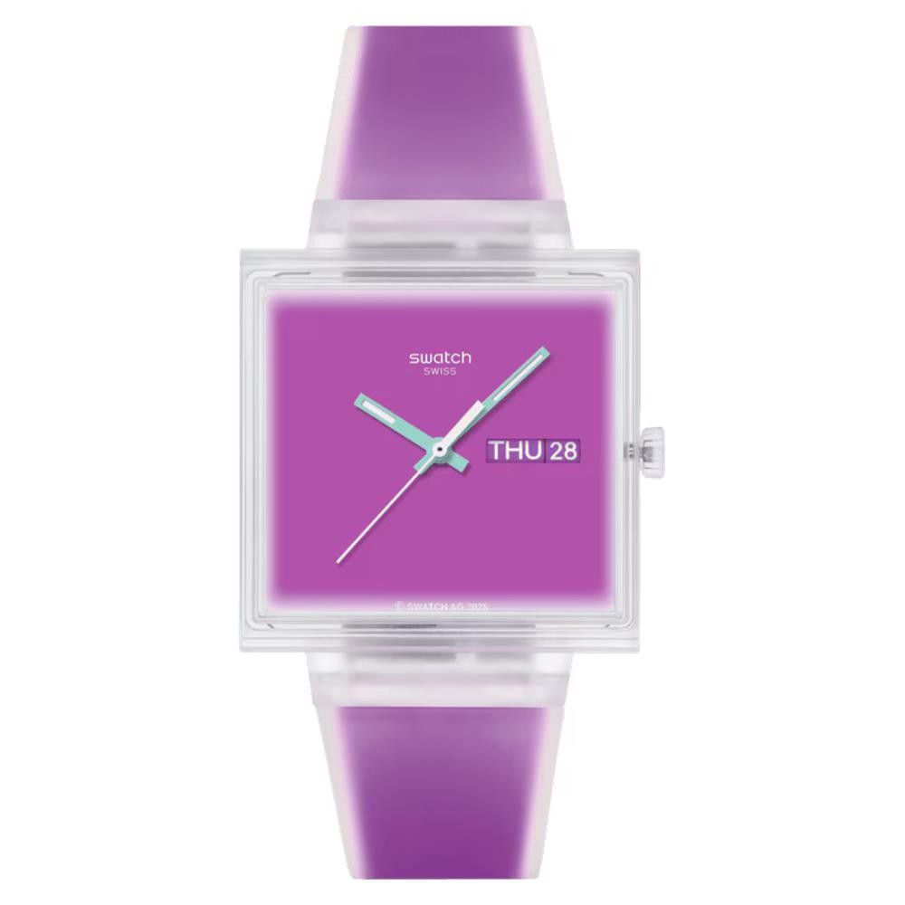 Orologio Swatch What If...See Thru Magenta?