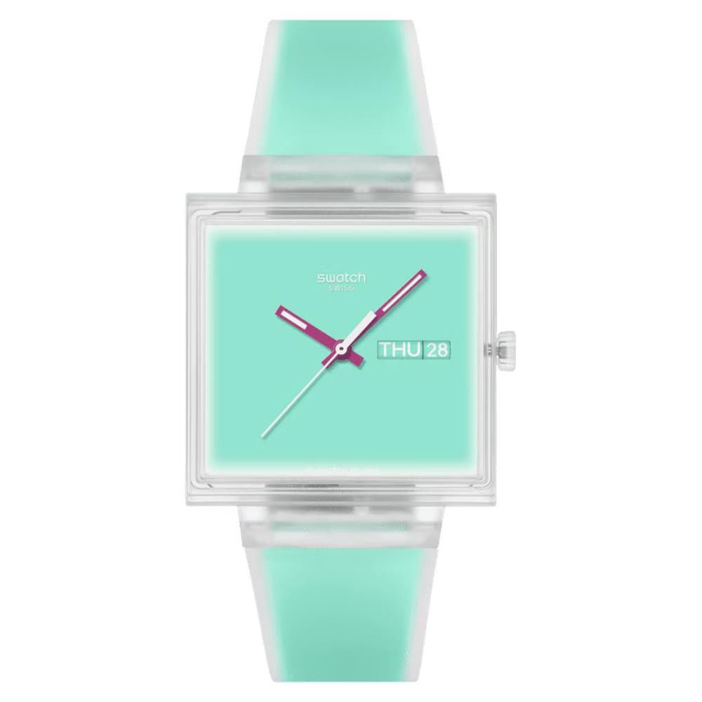 Orologio Swatch What If...See Thru Mint?