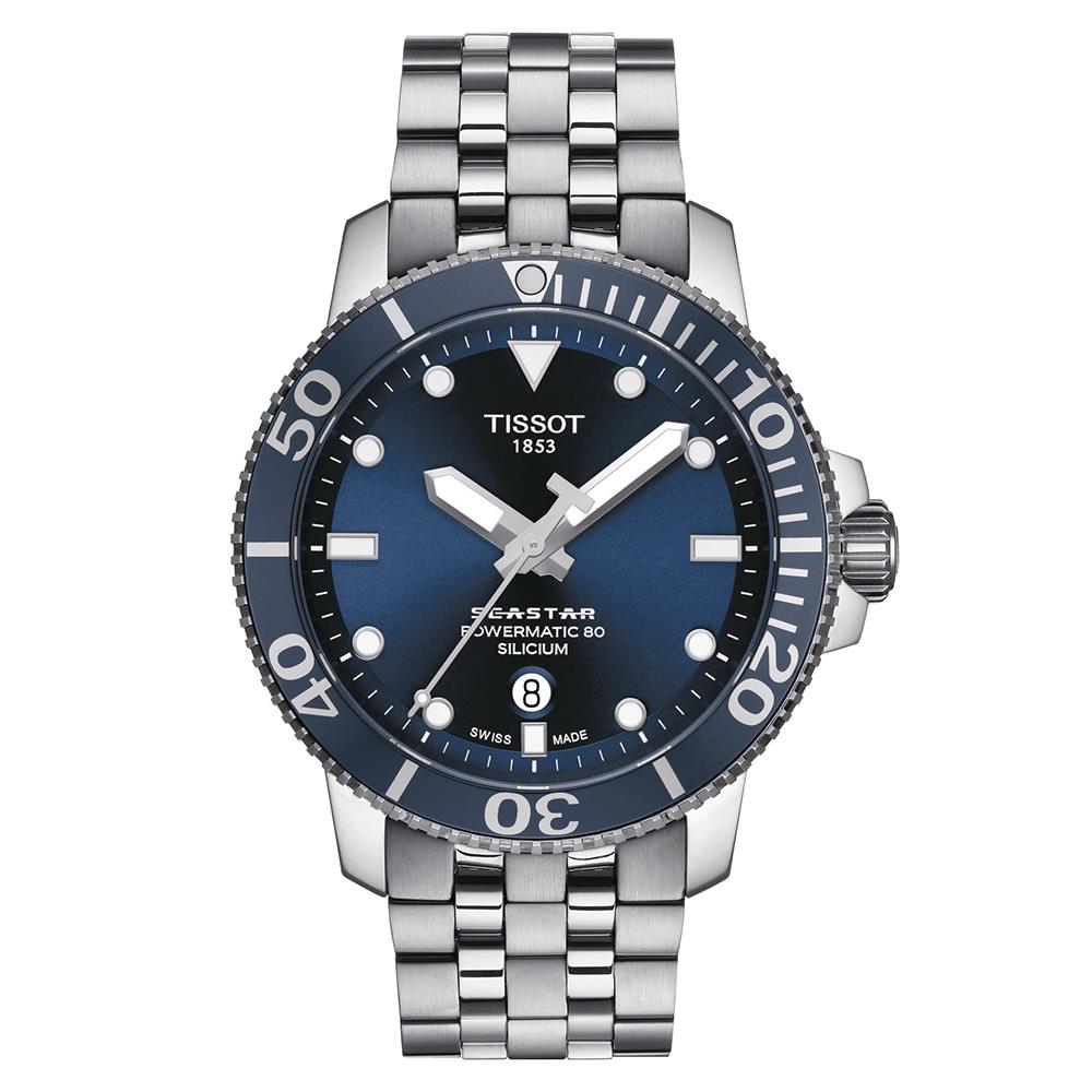 OROLOGIO TISSOT SEASTAR 1000 POWERMATIC 80 SILICIUM