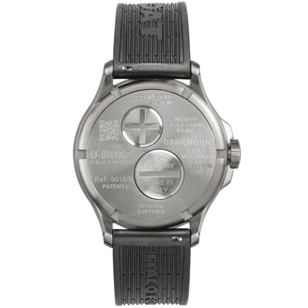 Orologio U-Boat Darkmoon Black Ss