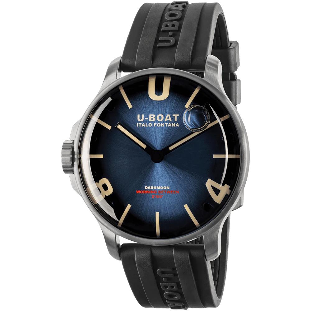 Orologio U-Boat Darkmoon Blue SS Soleil